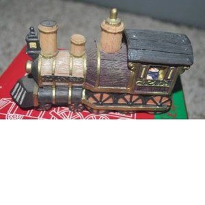 Christmas Train Holiday Home Decoration Craft Heavy